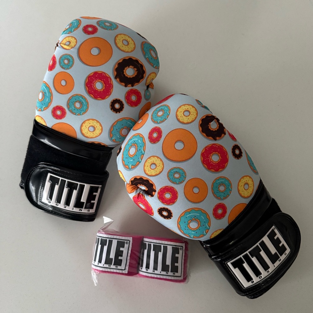 TITLE Donut Boxing Gloves